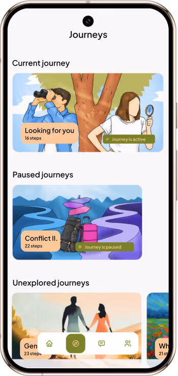 Pick a journey